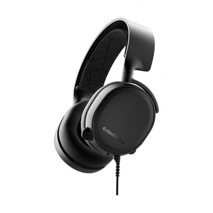 SteelSeries Arctis 3 (2019 Edition) 7.1 Surround Wired Gaming Headset + RIVAL 3 Wired Gaming Mouse - Black