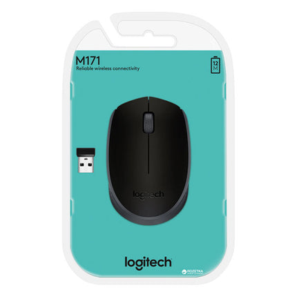 Logitech M171 Wireless Nano Mouse - Black