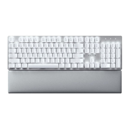 Razer Pro Type Ultra Wireless Mechanical Keyboard - Silent, Linear Switches, Hyperspeed Technology - White