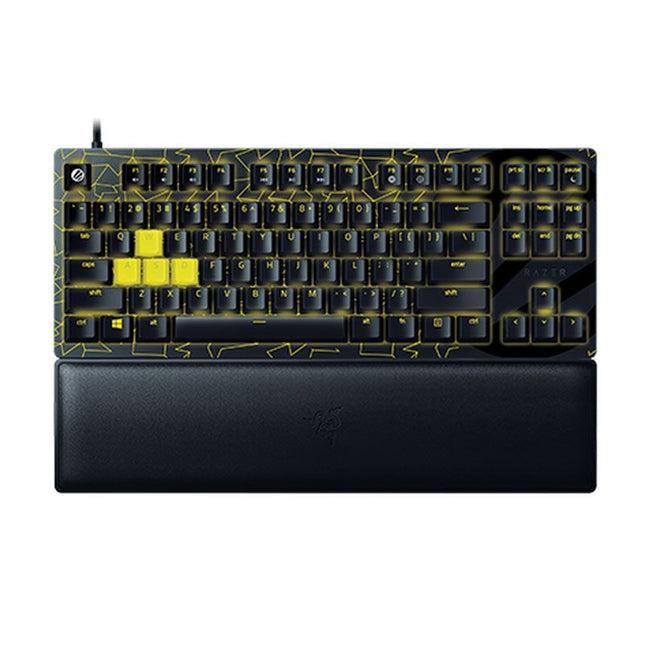 Razer Huntsman V2 Tenkeyless Gaming Keyboard: Fast Linear Optical Switches Gen2, PBT Keycaps - ESL Edition