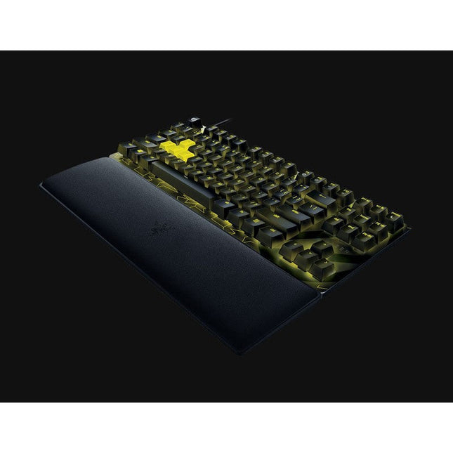 Razer Huntsman V2 Tenkeyless Gaming Keyboard: Fast Linear Optical Switches Gen2, PBT Keycaps - ESL Edition