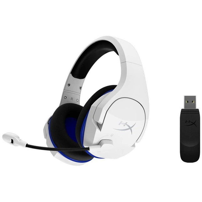 HyperX Cloud Stinger Core 2.4GHz Wireless Gaming Headset for PC, PS5, PS4 - White
