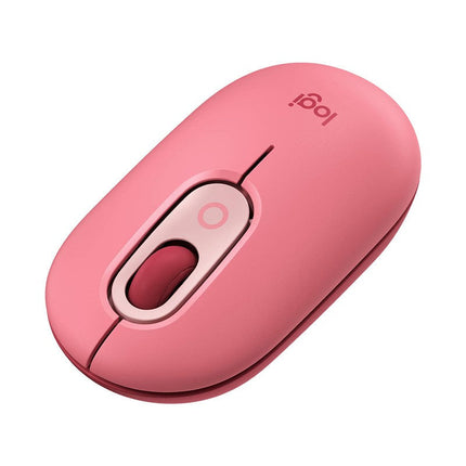 Logitech POP with Emoji Wireless/Bluetooth Mouse - Pink