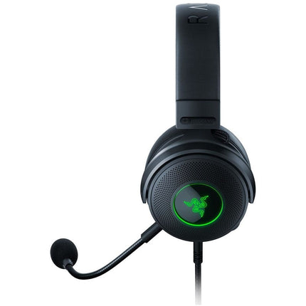 Razer Kraken V3 HyperSense Wired USB Gaming Headset with Haptic Technology - Black