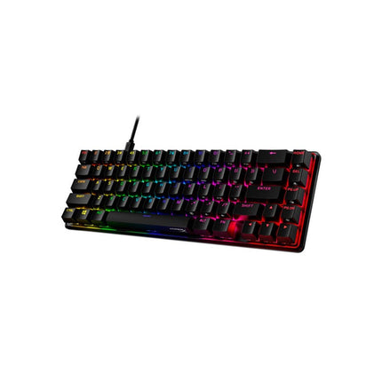 HyperX Alloy Origins 65, HX Red RGB Wired Mechanical Gaming Keyboard (US Layout) – Black