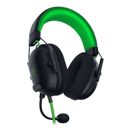 Razer Blackshark V2 Special Edition Multi-Platform Wired Gaming Headset - Black/Green