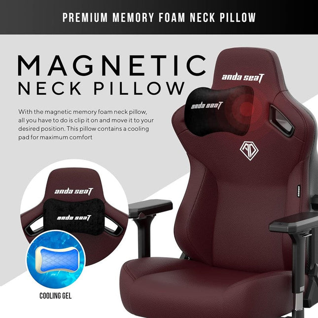 Andaseat Kaiser 3 Gaming Chair Large - Maroon