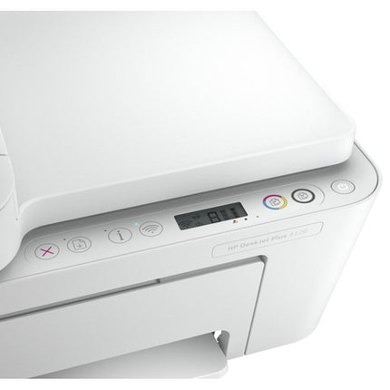 HP DeskJet Plus 4120 All in One Color Wireless Printer, Apple AirPrint, Mopria-certified