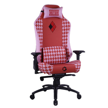 GAMEON Licensed Gaming Chair With Adjustable 4D Armrest & Metal Base - Harly Quinn
