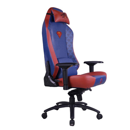 GAMEON Licensed Gaming Chair With Adjustable 4D Armrest & Metal Base - Superman