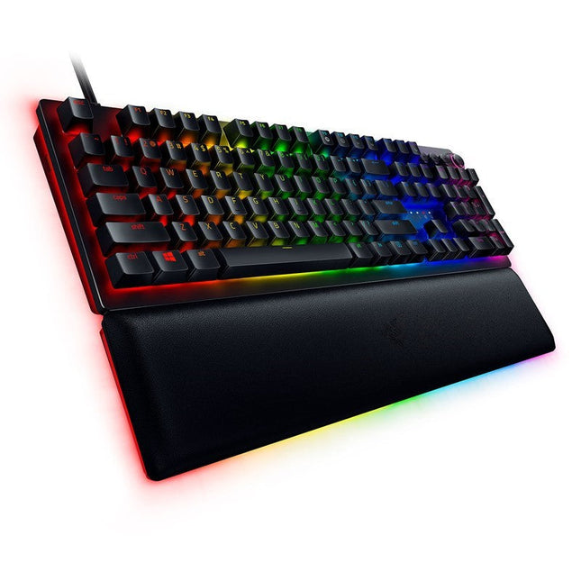 Razer Huntsman V2 Analog RGB Wired Gaming Keyboard with Analog Optical Switches (UK Layout) - Black