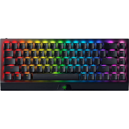Razer BlackWidow V3 Mini HyperSpeed Wireless 65% RGB Mechanical Gaming Keyboard, Phantom Edition (US Layout) - Black
