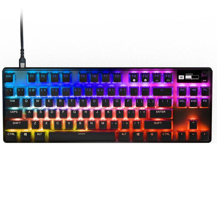 SteelSeries Apex Pro TKL (2023) Wired RGB Mechanical Gaming Keyboard (US Layout) - Black