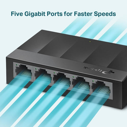 TP-Link TL-LS1005G 5-Port Gigabit Desktop Switch