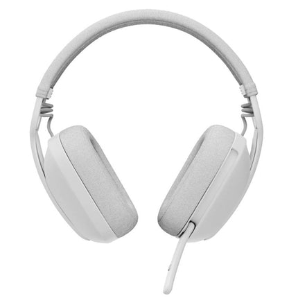 Logitech Zone Vibe 100 Wireless Headset, 40mm Audio Drivers, Bluetooth Connectivity, Upto 30 M Range, Flip-to-Mute Noise-Canceling Mic, 20 Hr Battery Life, Memory Foam & Fabric Cushioning, USB-C