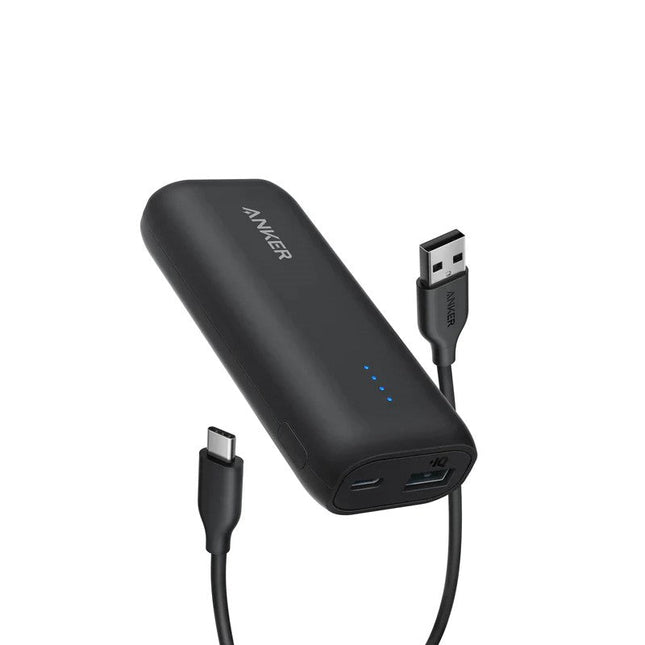 Anker 321 Power Bank (PowerCore 5K), 5000mAh Portable Charger, Black