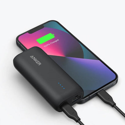 Anker 321 Power Bank (PowerCore 5K), 5000mAh Portable Charger, Black