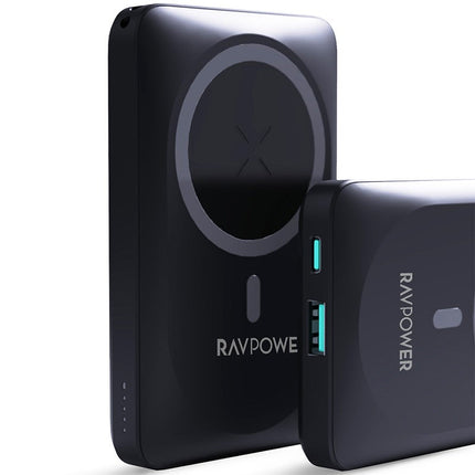 Ravpower RP-PB1212 10000mAh, 20 Watts Magnetic Wireless Powerbank Black