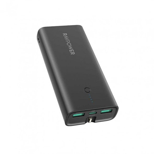 RAVPower RP-RP243 10000mAh 3-Ports With Power Bank UK Plug