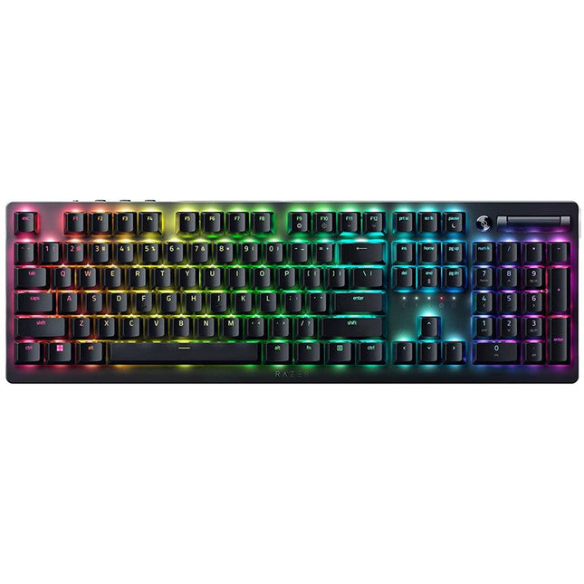 Razer DeathStalker V2 Pro Wireless RGB Optical Gaming Keyboard, Linear Red Switch (US Layout) - Black