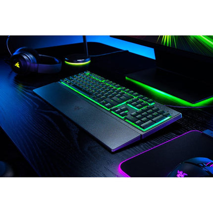 Razer Ornata V3 X Low-Profile Keys Silent Membrane Switches Gaming Keyboard, US Layout - Black
