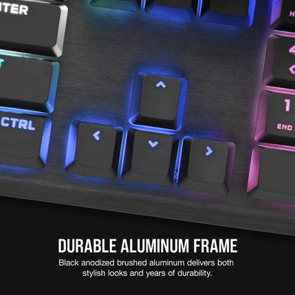 Corsair K60 PRO Wired RGB Mechanical Gaming Keyboard - Black