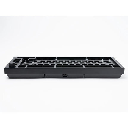 Glorious GMMK Pro Prebuilt, Lubed Fox Linear Switches, PBT Keycaps RGB Gaming Keyboard - Black
