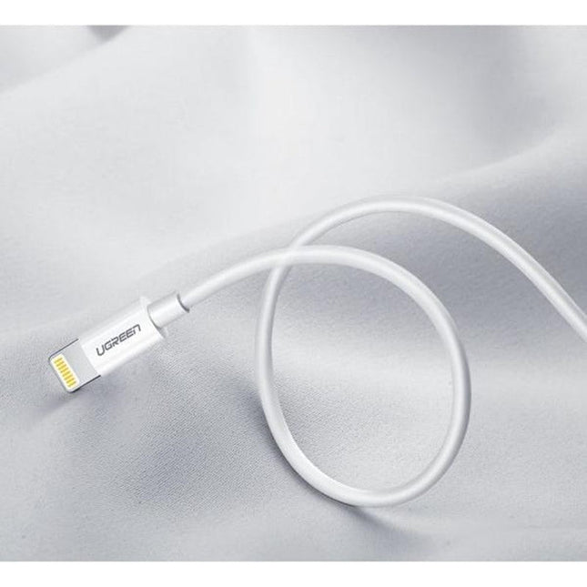 Ugreen USB-A To Lightning Male Cable 1M, White