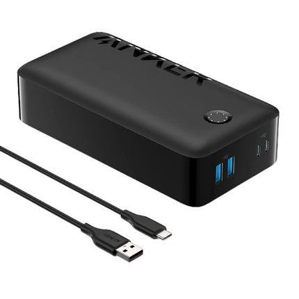 Anker Portable Charger, 347 Power Bank (PowerCore 40K), 40,000mAh 30 W Power Bank with USB-C High-Speed Charging