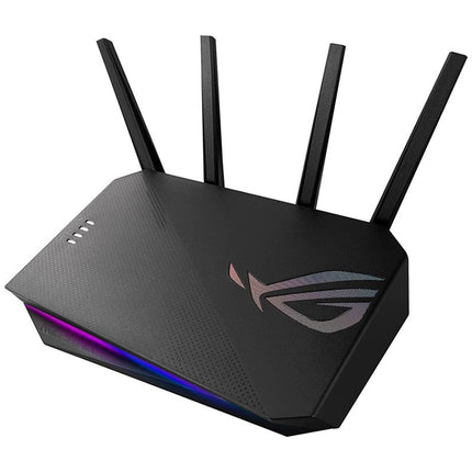 Asus ROG Strix AX5400 Wi-Fi 6 Gaming Router - Dedicated Gaming Port, VPN Fusion, Instant Guard, AiMesh, Adaptive QoS, Port Forwarding, Aura RGB