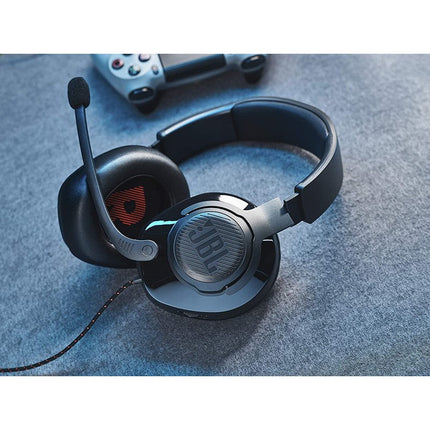 JBL Quantum 200 Wired Over-Ear Gaming Headphones, Black