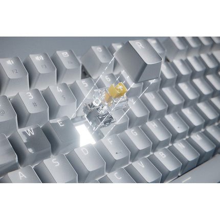 Razer Pro Type Ultra Wireless Mechanical Keyboard - Silent, Linear Switches, Hyperspeed Technology - White