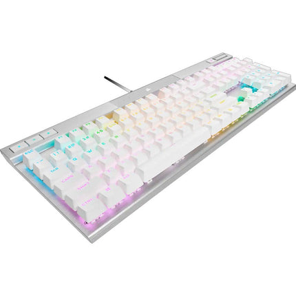 Corsair K70 PRO Wired RGB Optical-Mechanical Gaming Keyboard - White