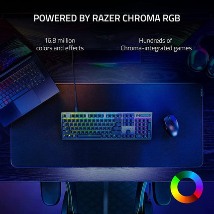 Razer DeathStalker V2  Low-Profile RGB Optical Gaming Keyboard Linear Optical Switch (US Layout) - Black