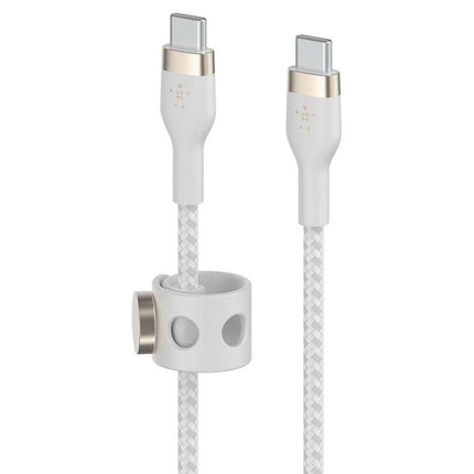 Belkin Braided Silicone Lightning USB-C to USB-C Cable - 1 M