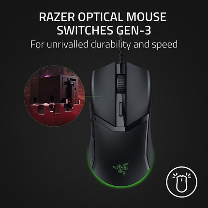 Razer Cobra Wired Gaming Mouse - Black