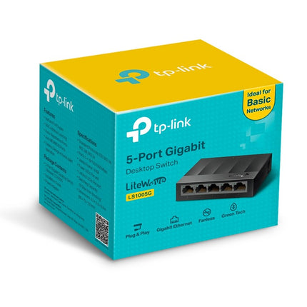 TP-Link TL-LS1005G 5-Port Gigabit Desktop Switch