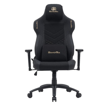 GamerTek Quest Conqueror Gold Edition Gaming Chair - Black