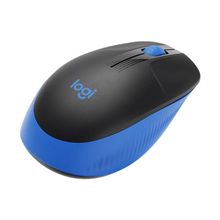 Logitech M190 Full-Size Wireless Mouse - Blue