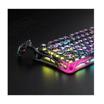 Gravastar Mercury V75 Pro 75% Hall Effect Magnetic Switch Gaming Keyboard - Neon Graffiti