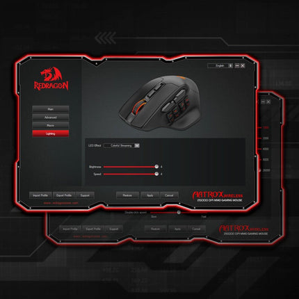 Redragon Aatrox M811 Pro Wireless RGB Gaming Mouse Mouse - Black