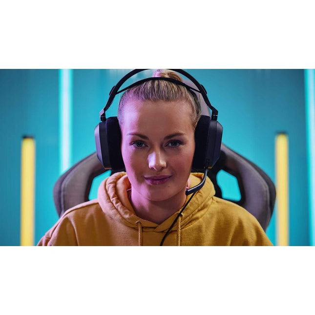 Corsair HS80 RGB USB Wired Gaming Headset for PC - Carbon