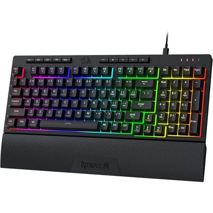 Redragon K515 Shiva Wired RGB Membrane Gaming Keyboard - Black