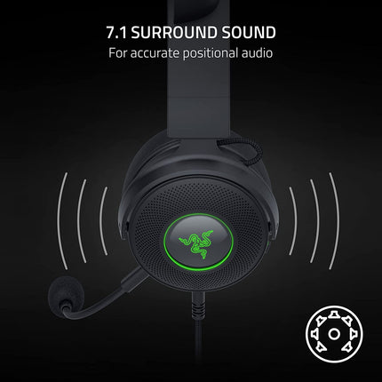 Razer Kraken Kitty V2 Pro Wired RGB Headset with Interchangeable Ears