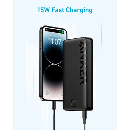 Anker Portable Charger, 325 Power Bank (PowerCore Essential 20K) 20000mAh Power Bank, Black
