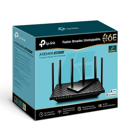 TP-LINK Archer AXE75 AXE5400 Tri-Band Wi-Fi 6E Router