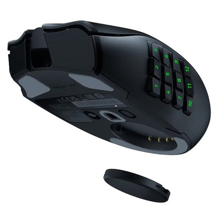 Razer Naga V2 Pro MMO Wireless Gaming Mouse with HyperScroll Pro Wheel - Black