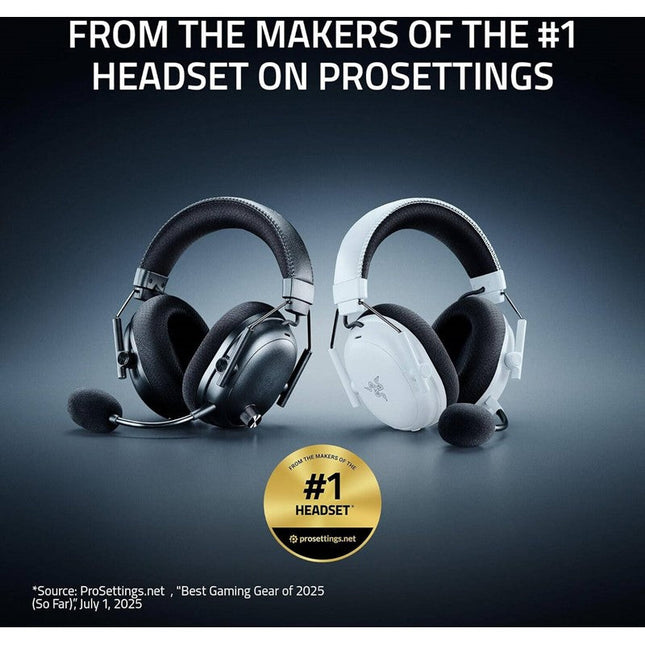 Razer BlackShark V3 Pro Wireless ANC Esports Gaming Headset with Ultra-Low Latency and THX Spatial Audio For PC - White