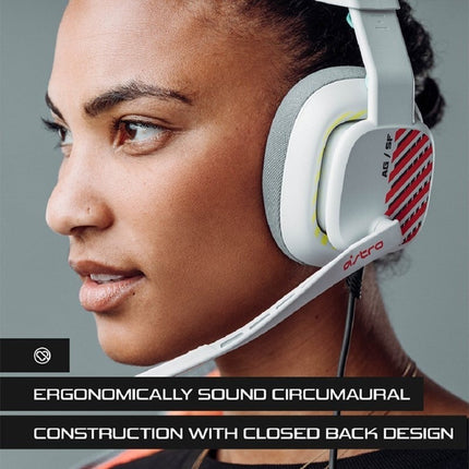 ASTRO A10 Gen 2 PlayStation/PC Challenger Wired Gaming Headset - White