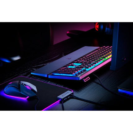 Razer Ornata V3 Wired RGB Membrane Gaming Keyboard, Mecha-Membrane Switches (US Layout) - Black